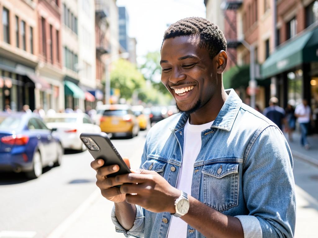 Member buying airtime and data on his phone through S-Connect